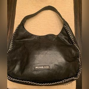 Michael Kors soft black leather purse